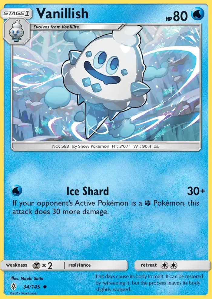 Vanillish — Guardians Rising card #34