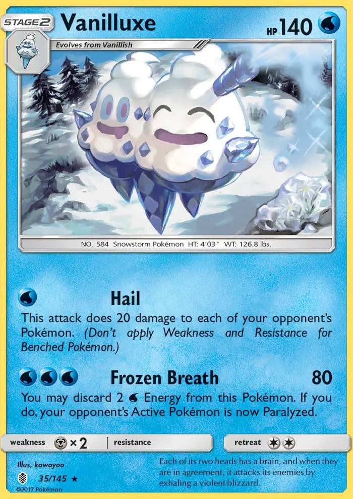 Vanilluxe — Guardians Rising card #35
