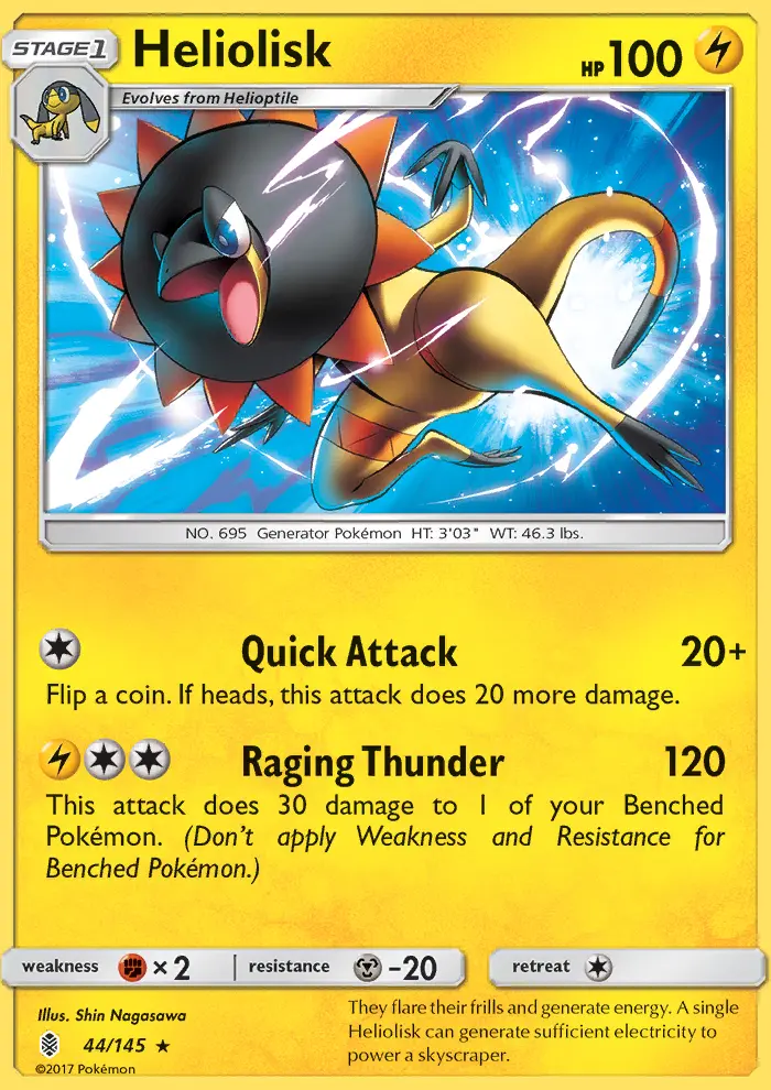 Heliolisk — Guardians Rising card #44