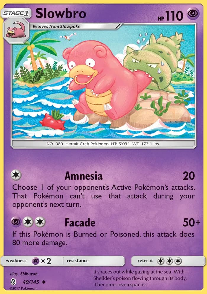 Slowbro — Guardians Rising card #49