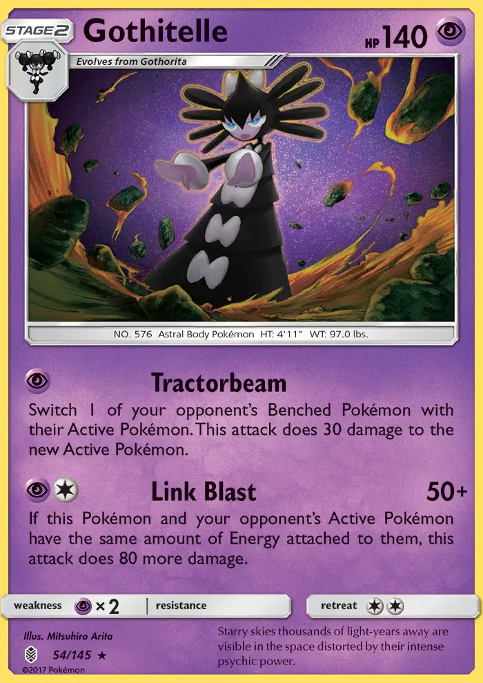 Gothitelle — Guardians Rising card #54