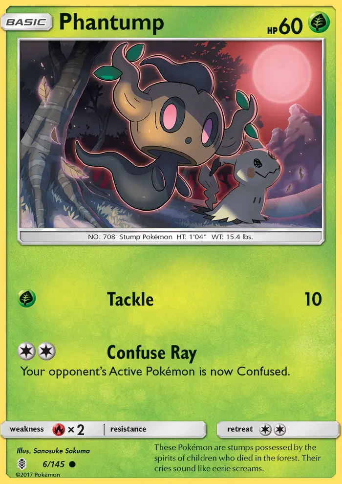 Phantump — Guardians Rising card #6