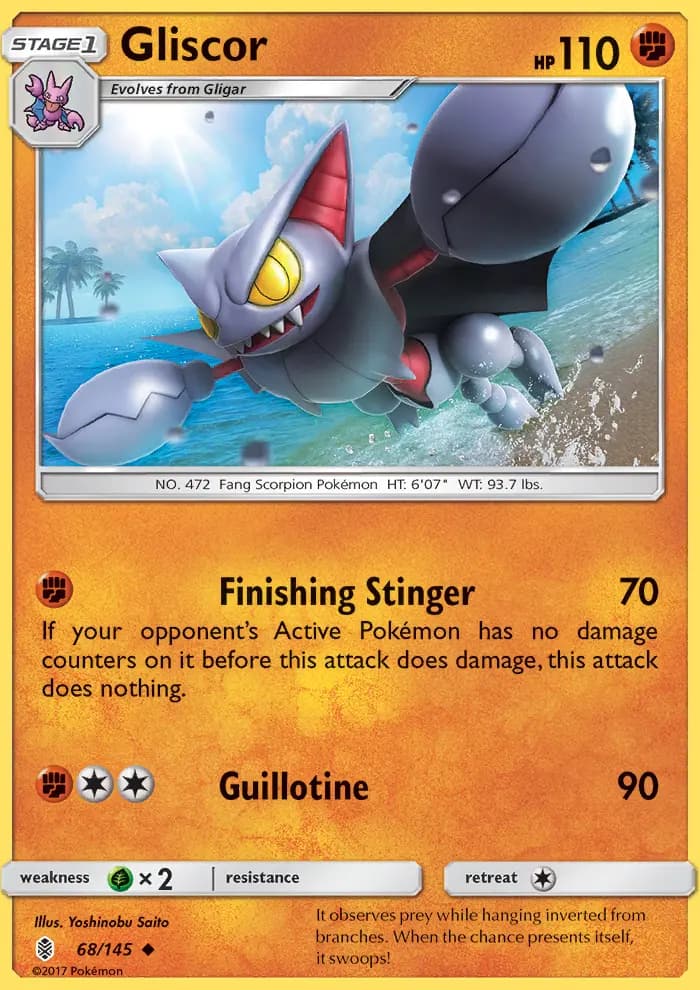 Gliscor — Guardians Rising card #68