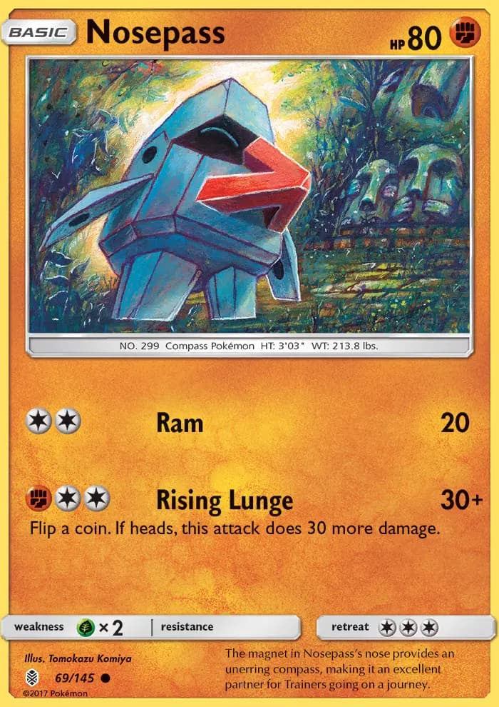 Nosepass — Guardians Rising card #69