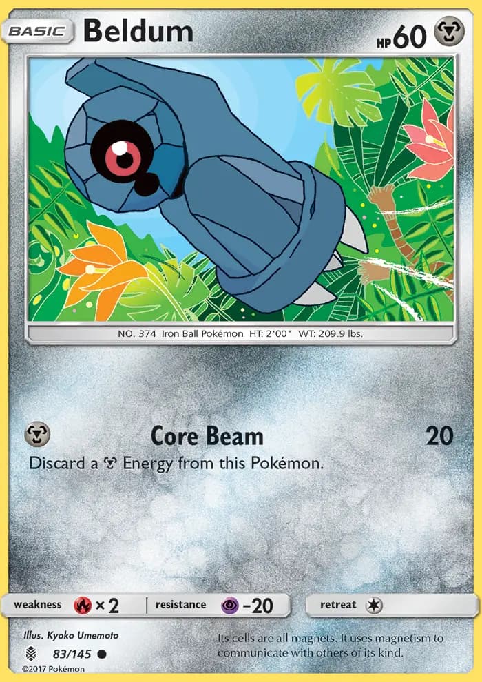 Beldum — Guardians Rising card #83