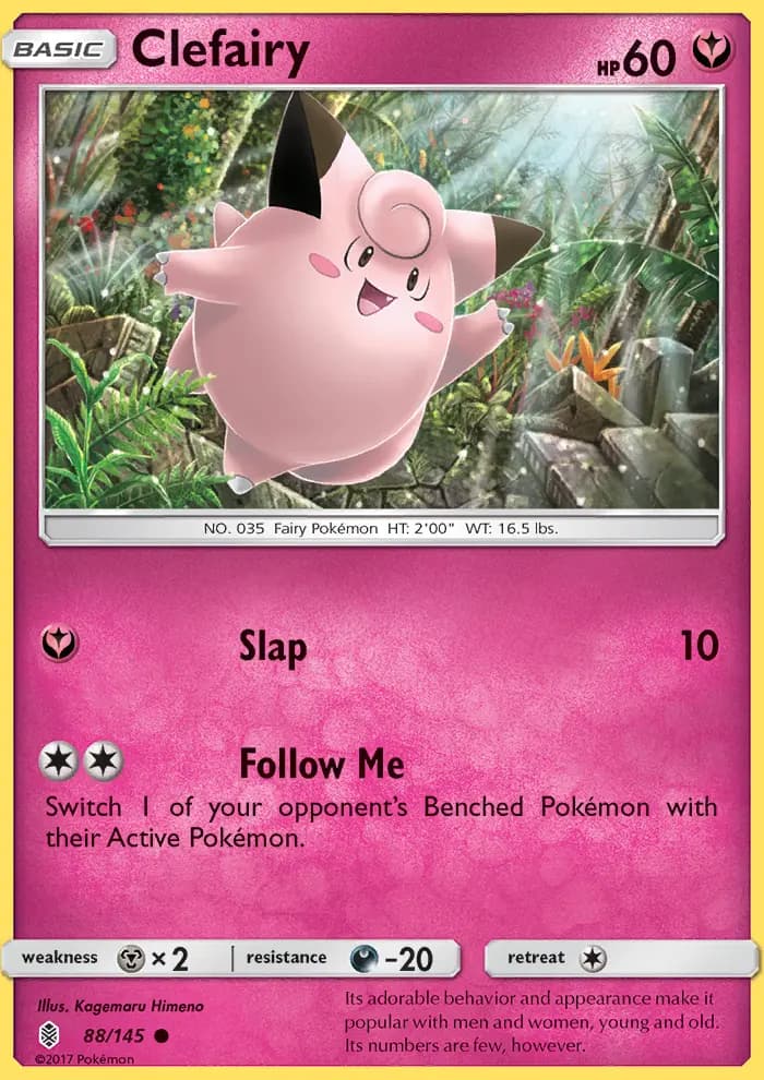 Clefairy — Guardians Rising card #88