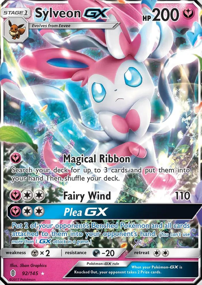 Sylveon GX — Guardians Rising card #92