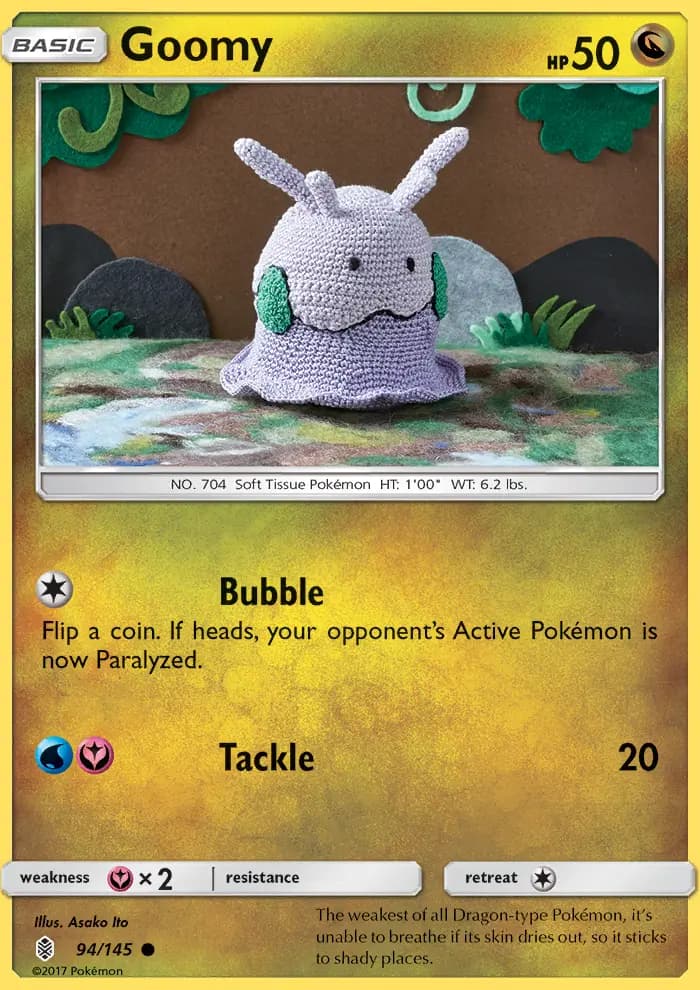 Goomy — Guardians Rising card #94