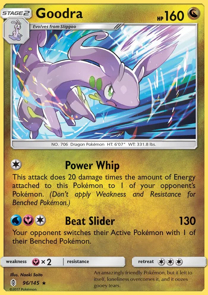 Goodra — Guardians Rising card #96