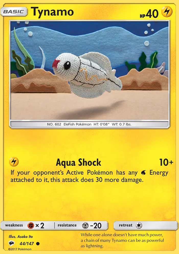Tynamo — Burning Shadows card #44
