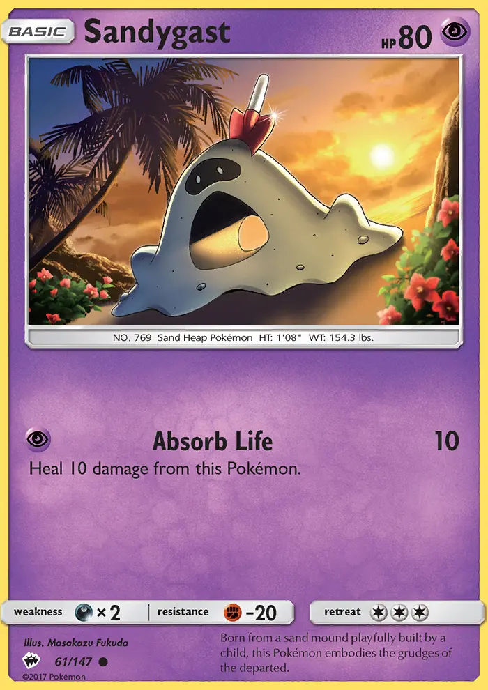 Sandygast — Burning Shadows card #61