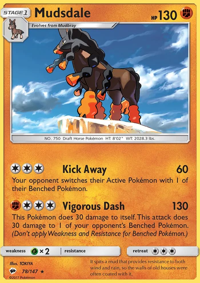 Mudsdale — Burning Shadows card #78