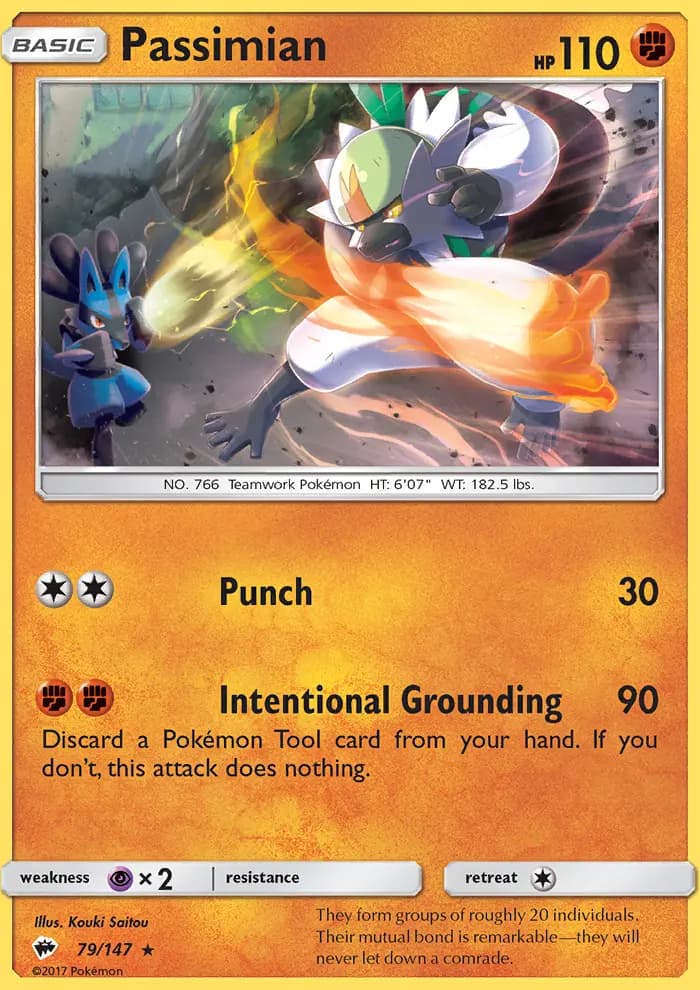 Passimian — Burning Shadows card #79