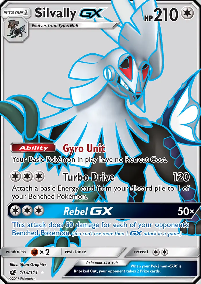 Silvally GX — Crimson Invasion card #108