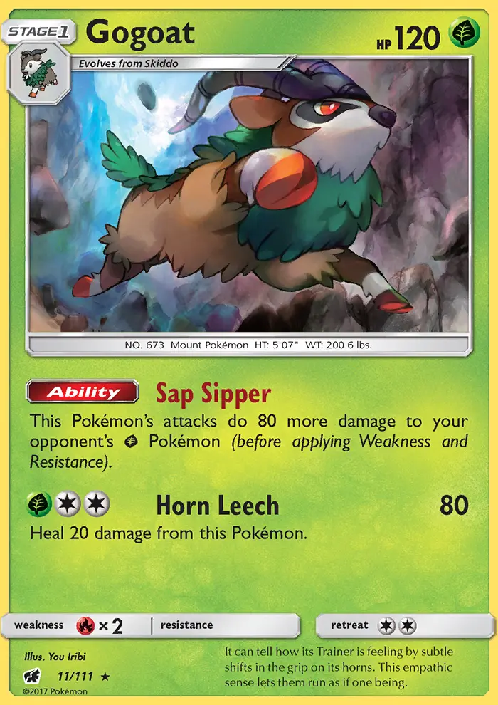 Gogoat — Crimson Invasion card #11