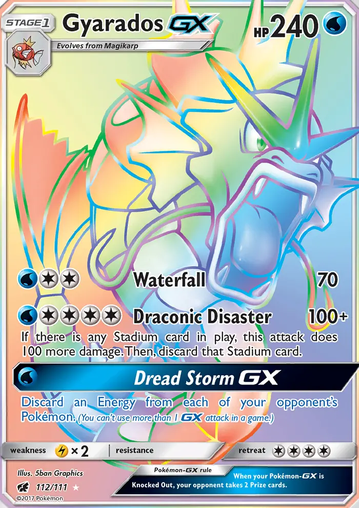 Gyarados GX — Crimson Invasion card #112