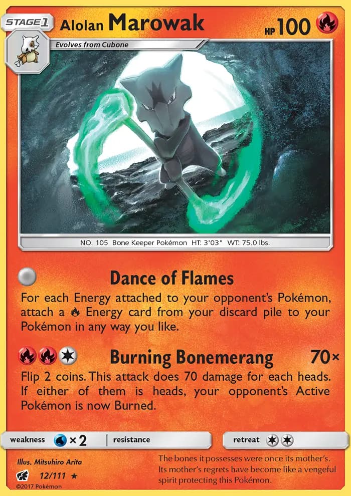 Alolan Marowak — Crimson Invasion card #12