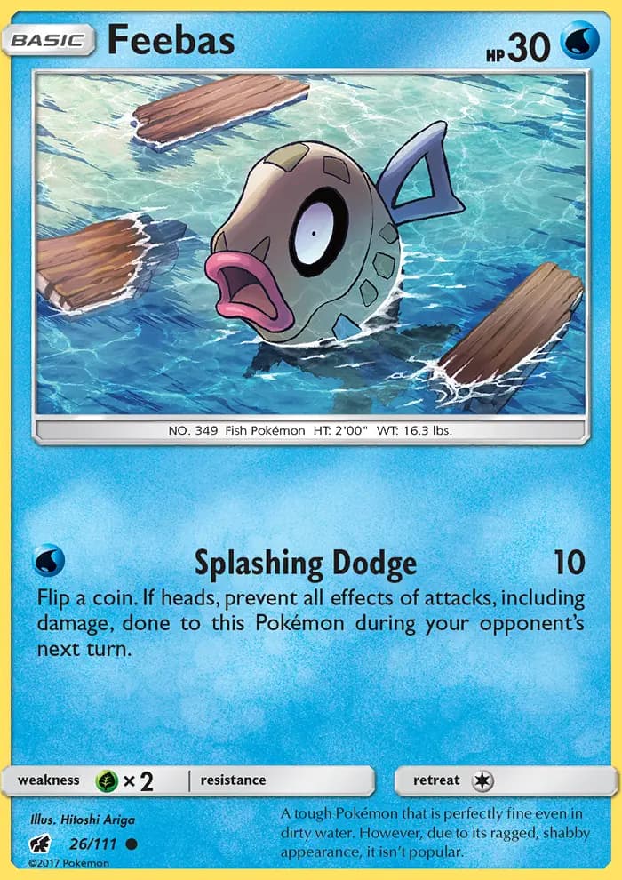 Feebas — Crimson Invasion card #26