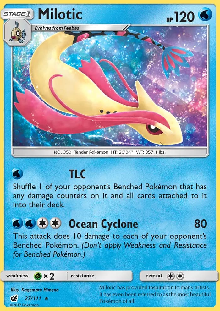 Milotic — Crimson Invasion card #27