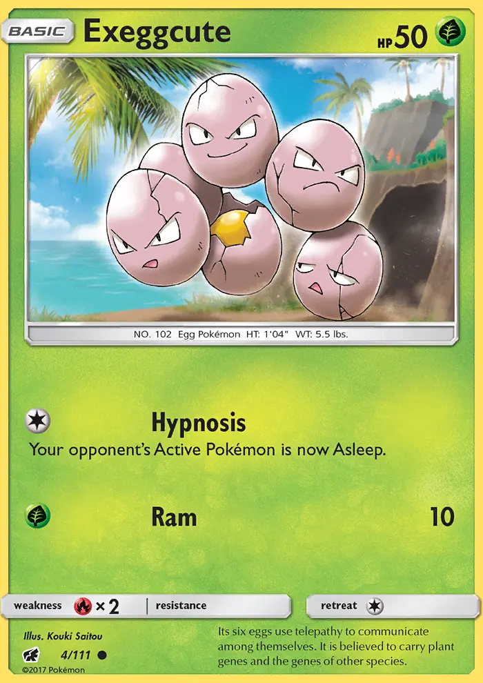 Exeggcute — Crimson Invasion card #4