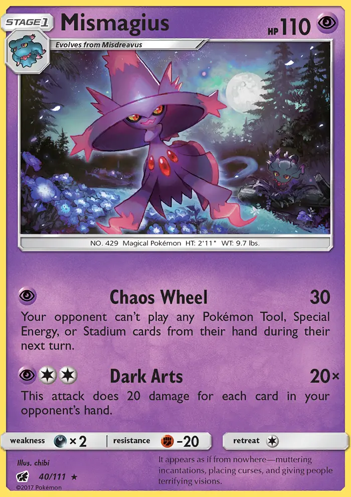 Mismagius — Crimson Invasion card #40