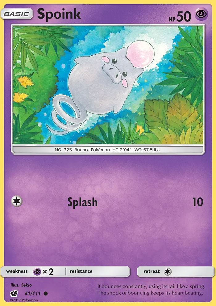 Spoink — Crimson Invasion card #41