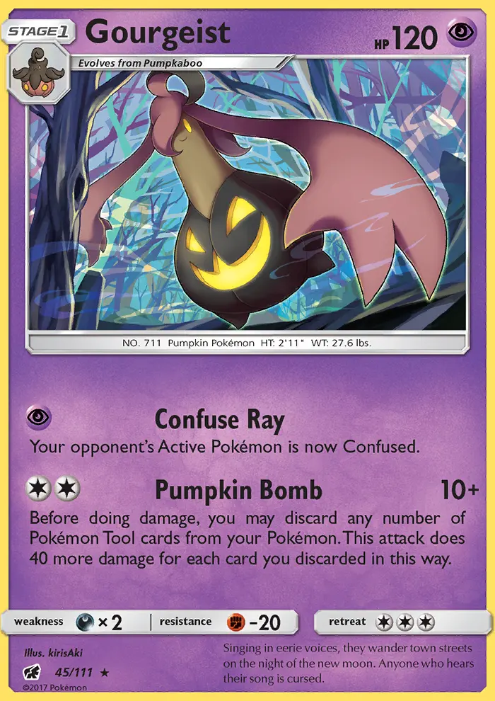 Gourgeist — Crimson Invasion card #45