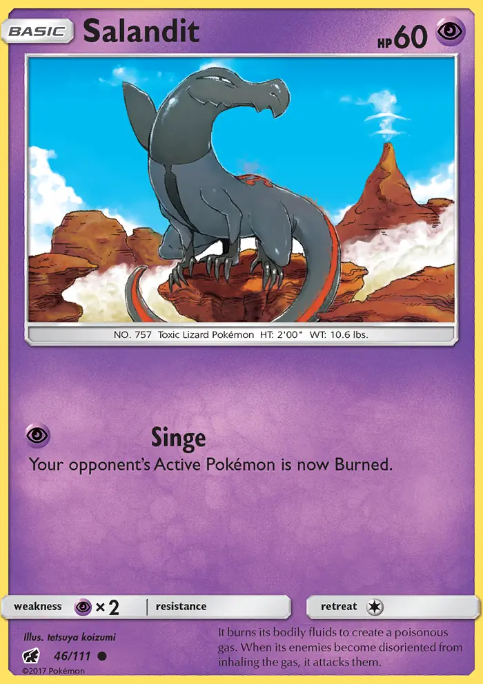 Salandit — Crimson Invasion card #46