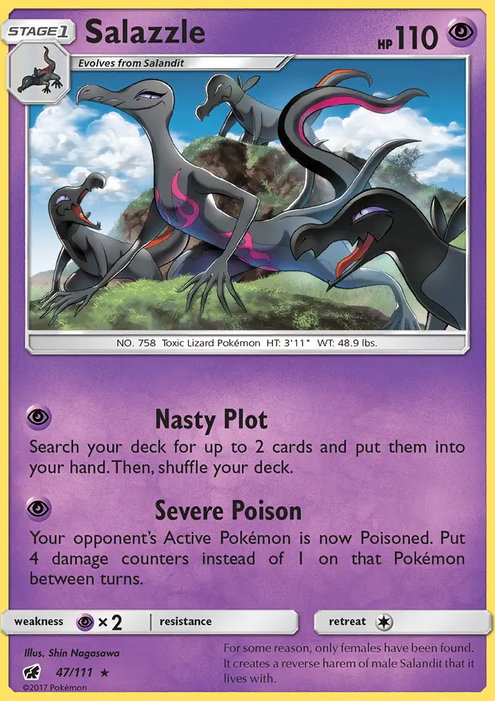Salazzle — Crimson Invasion card #47