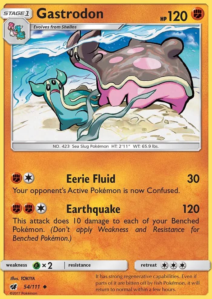 Gastrodon — Crimson Invasion card #54
