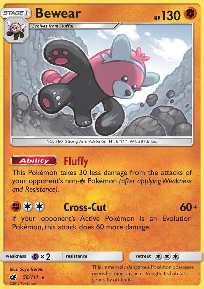 Bewear — Crimson Invasion card #56