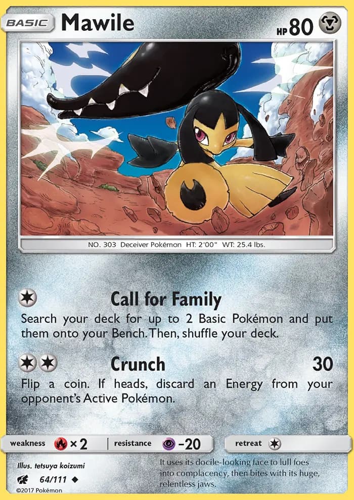 Mawile — Crimson Invasion card #64