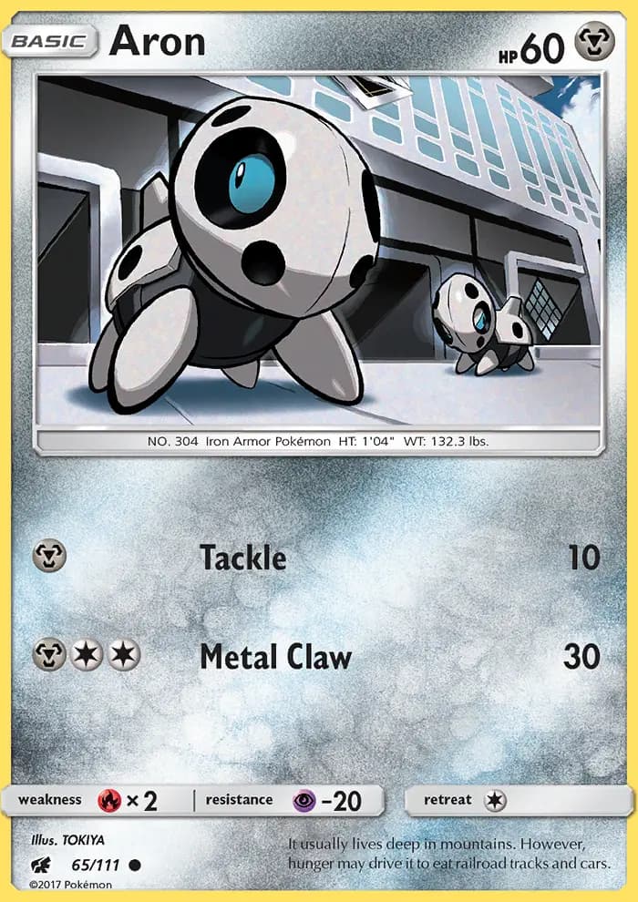 Aron — Crimson Invasion card #65