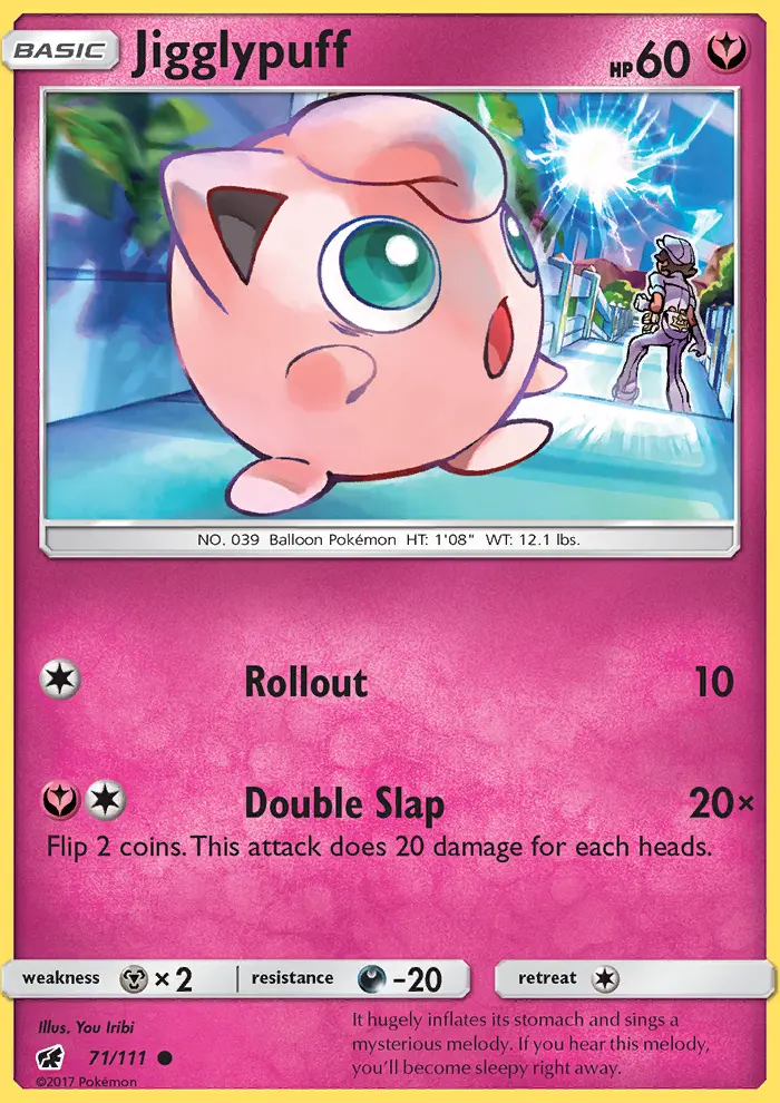Jigglypuff — Crimson Invasion card #71