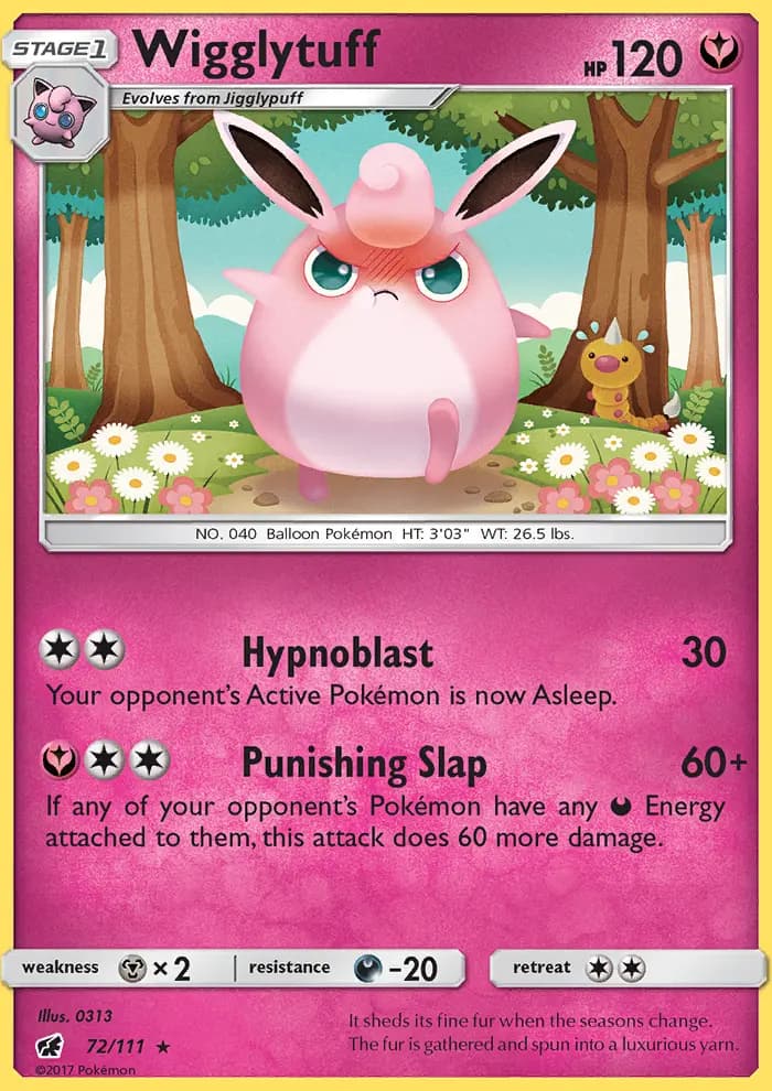 Wigglytuff — Crimson Invasion card #72