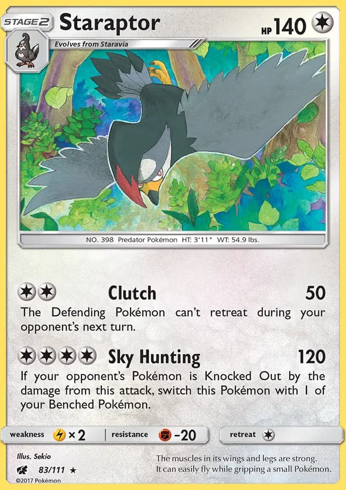 Staraptor — Crimson Invasion card #83