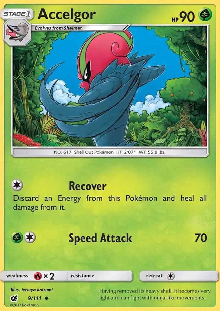 Accelgor — Crimson Invasion card #9