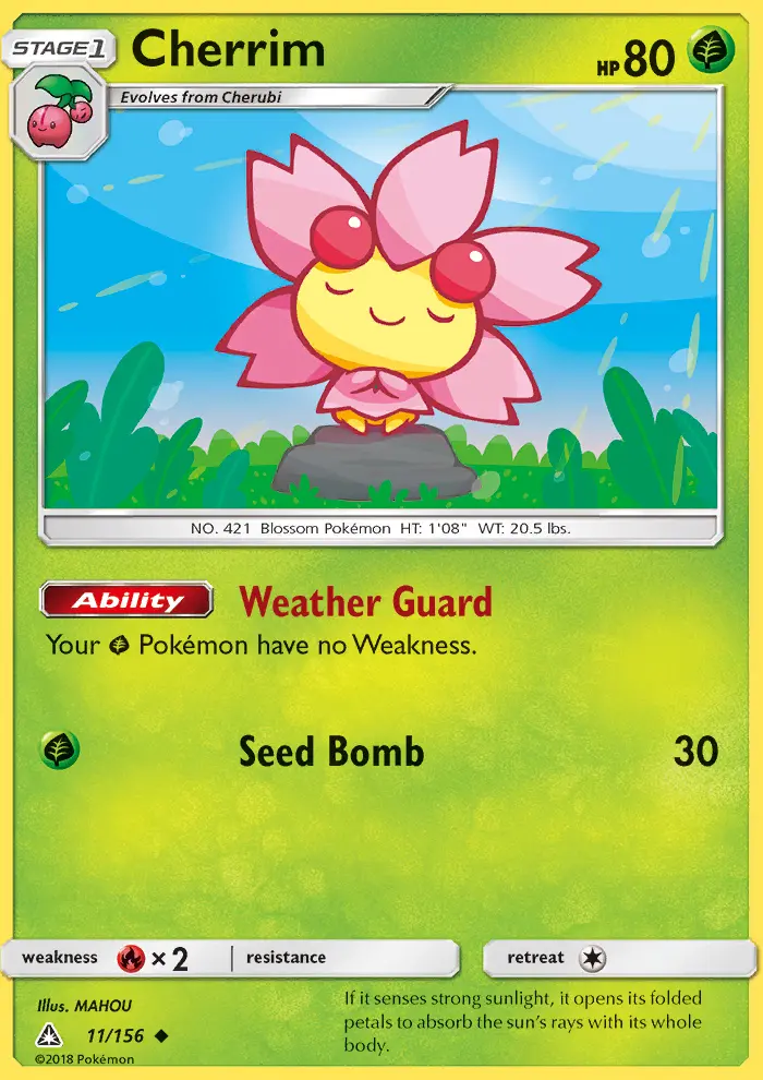 Cherrim — Ultra Prism card #11