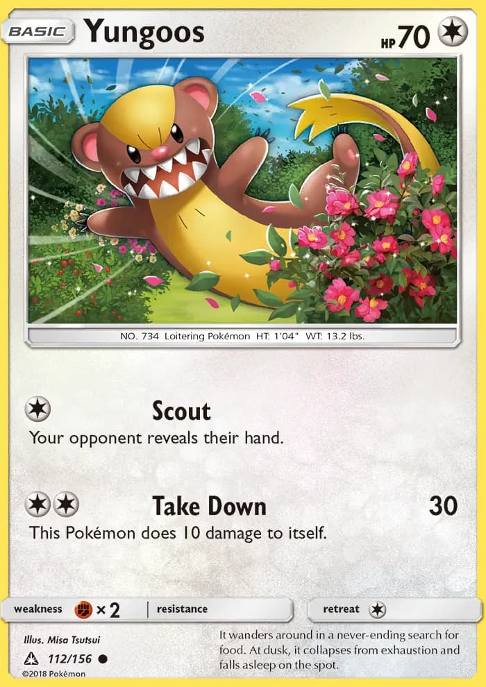 Yungoos — Ultra Prism card #112