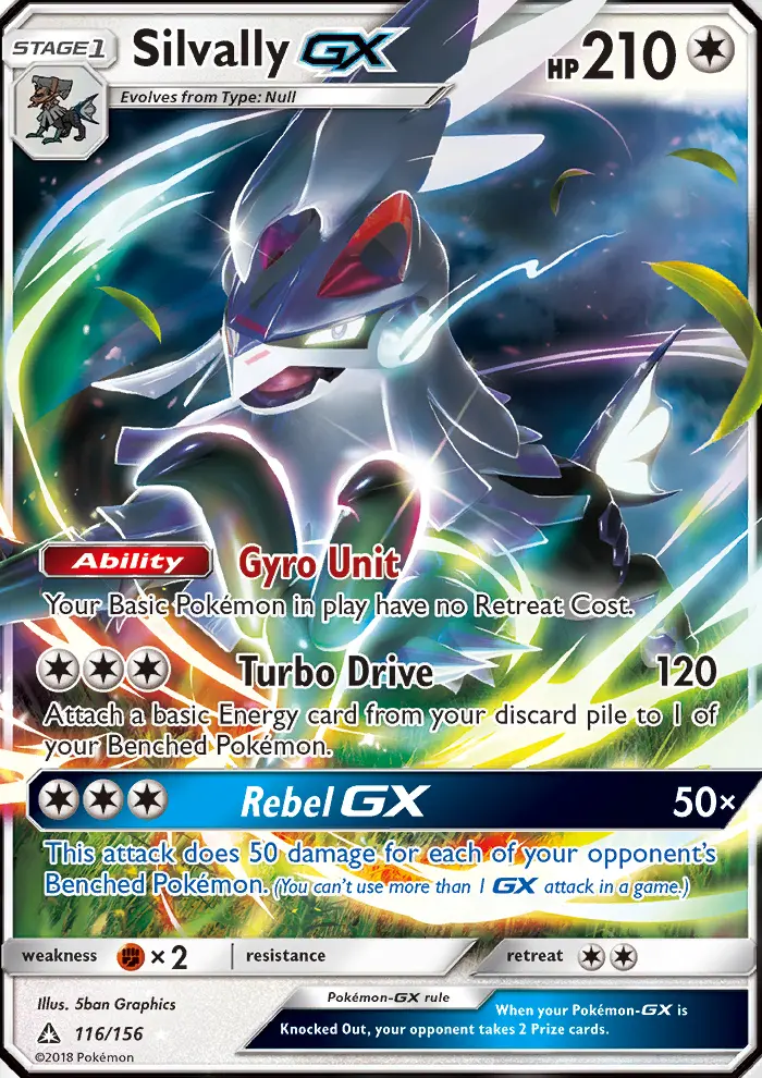 Silvally GX — Ultra Prism card #116