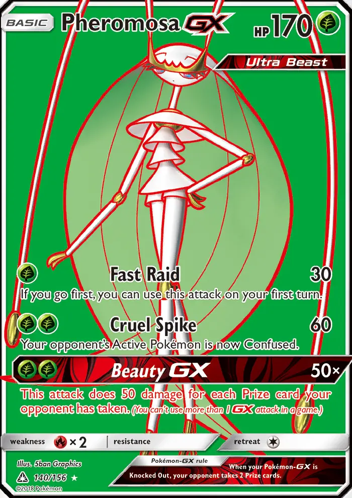 Pheromosa GX — Ultra Prism card #140