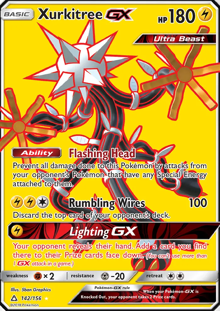 Xurkitree GX — Ultra Prism card #142