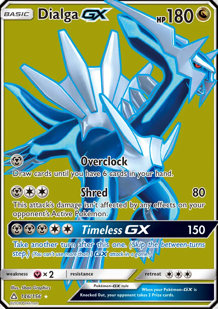 Dialga GX — Ultra Prism card #146