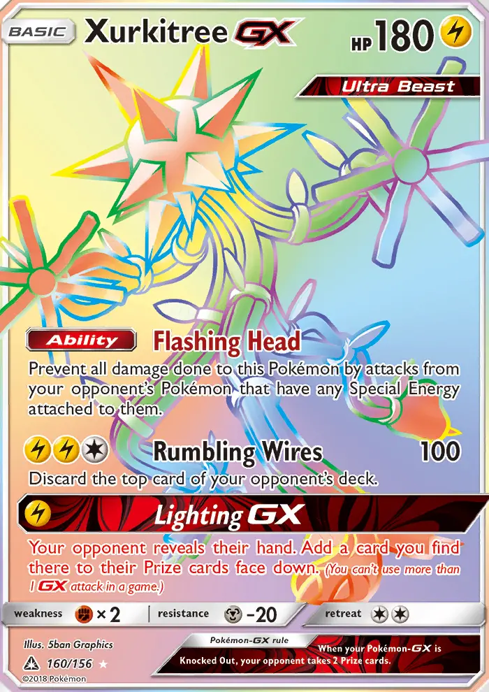 Xurkitree GX — Ultra Prism card #160