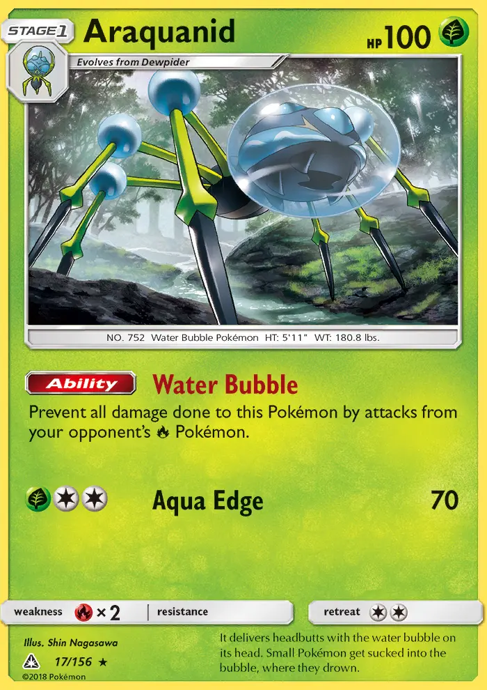Araquanid — Ultra Prism card #17
