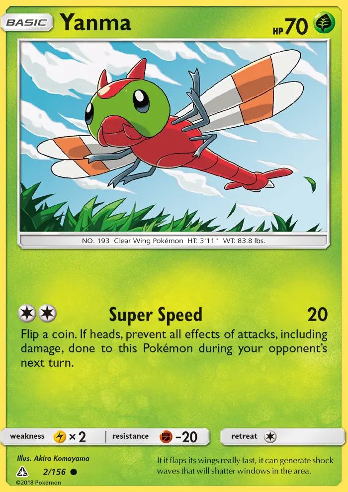Yanma — Ultra Prism card #2