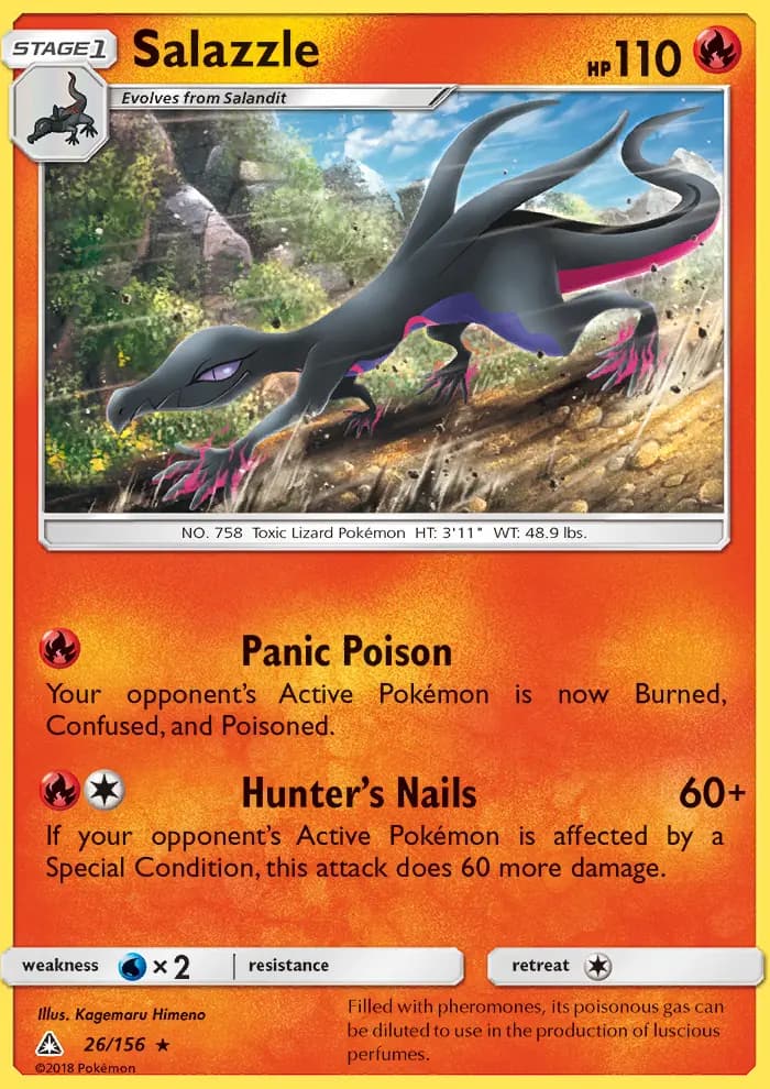 Salazzle — Ultra Prism card #26