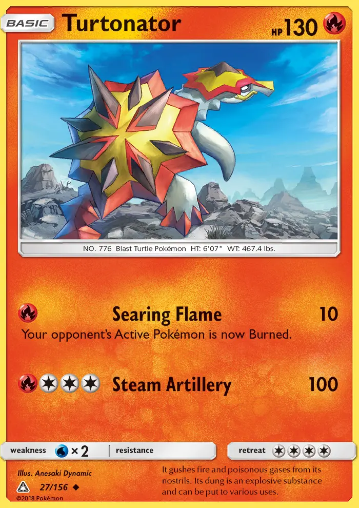 Turtonator — Ultra Prism card #27