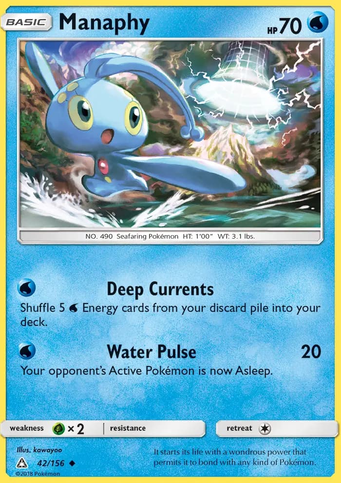 Manaphy — Ultra Prism card #42