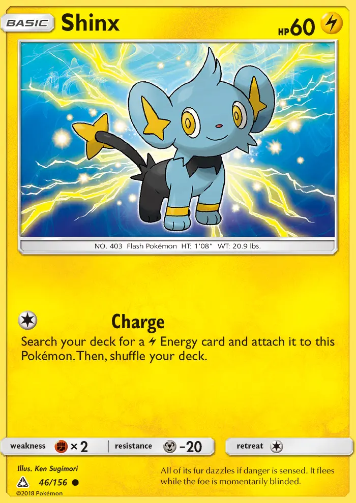 Shinx — Ultra Prism card #46